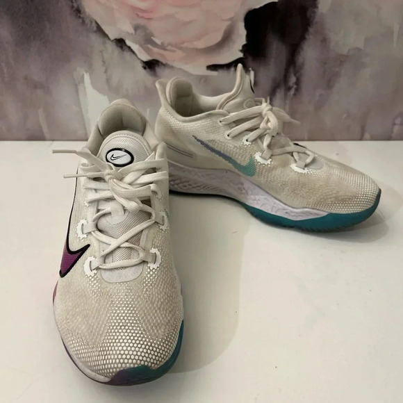 ! Size 8 - Nike Air Zoom BB NXT White Hyper Violet Crimson 2020 - Picture 3 of 7